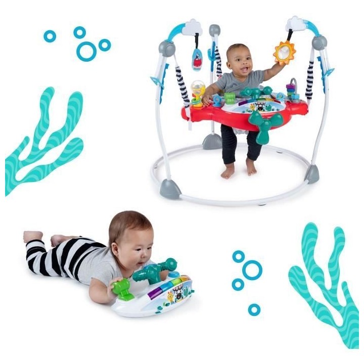 Sauteur avec jeux interactifs - BABY EINSTEIN - Ocean Explorers Airpla