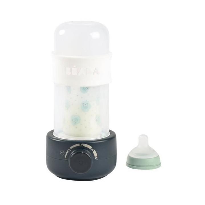 BEABA Baby milk second, chauffe biberon vapeur, night blue