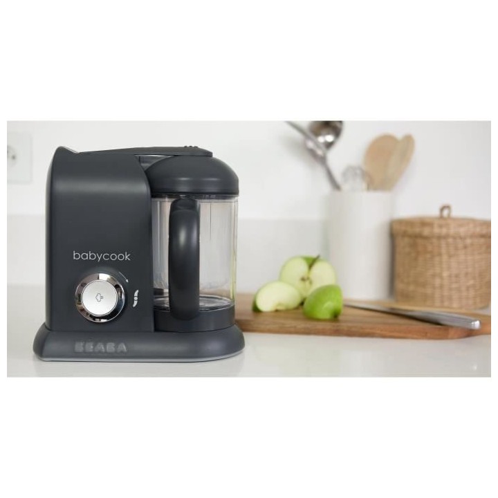 BEABA, Babycook solo, robot bébé, dark grey