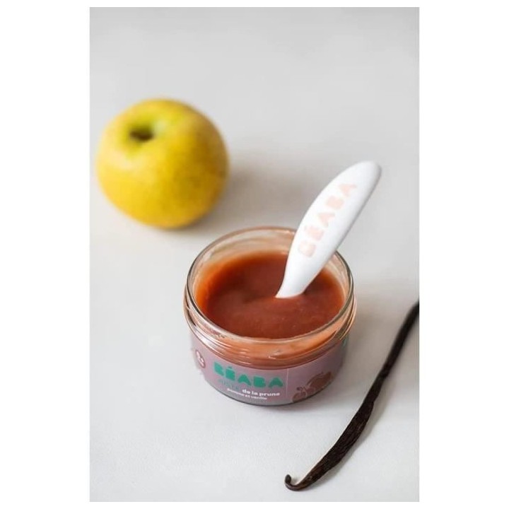 BEABA Set premiers couverts, ergonomiques, 6 cuilleres et 4 fourchette