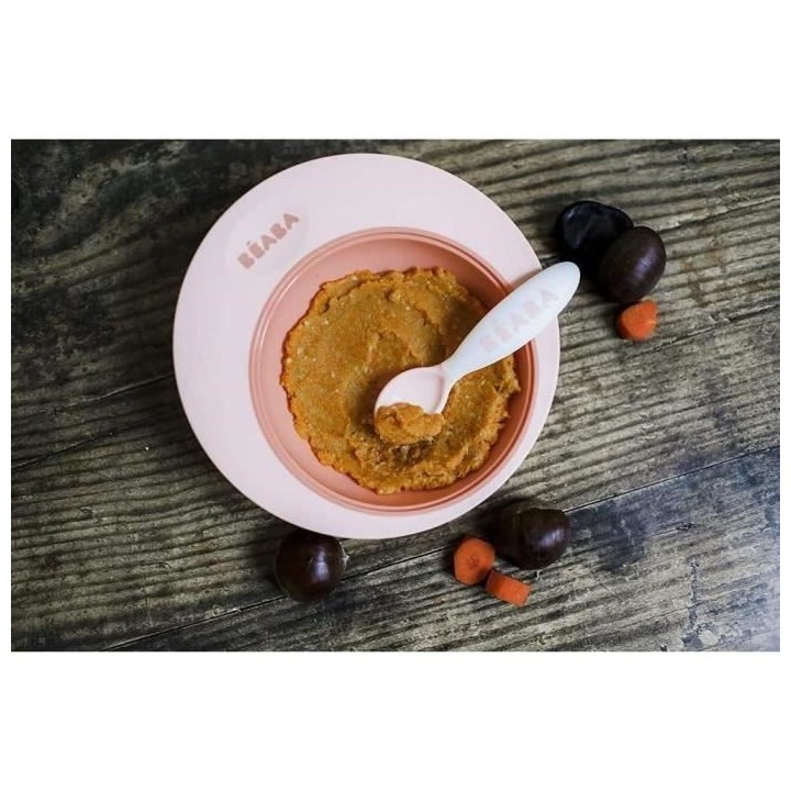 BEABA Set premiers couverts, ergonomiques, 6 cuilleres et 4 fourchette