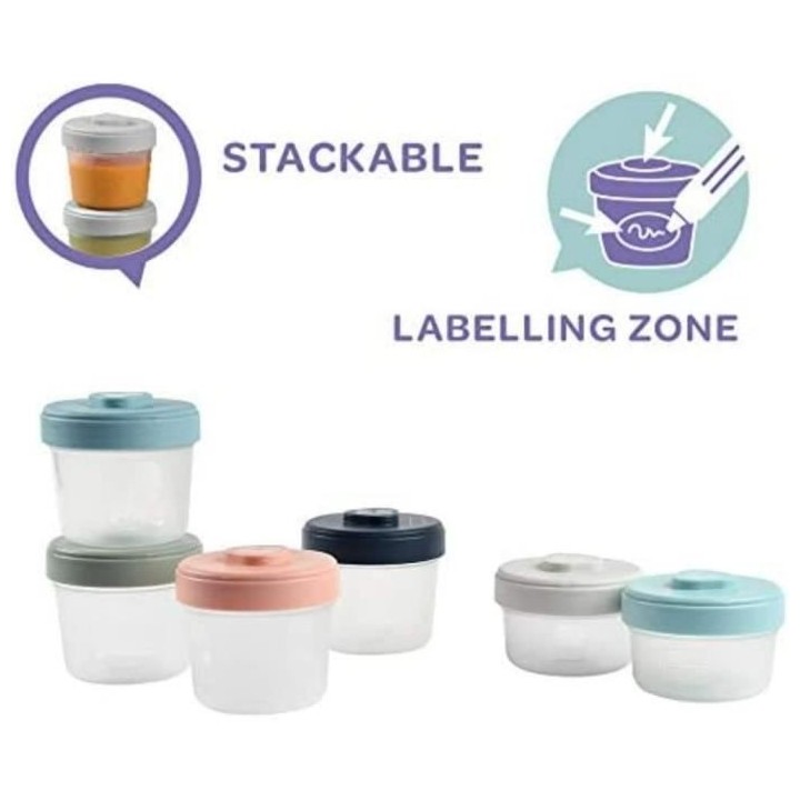 Béaba Repas Set 1er Âge 6 portions clip