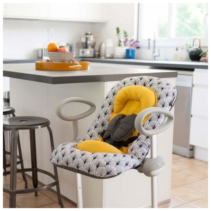 BEABA, Transat Up&Down III Edition spéciale - Yellow Palm tree