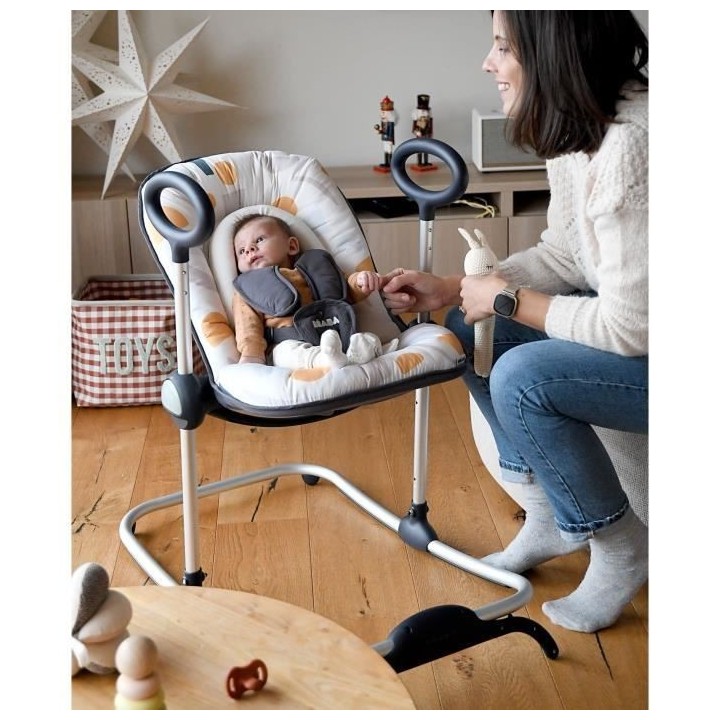 BEABA EXCLUSIVITE, Transat Up&Down I, réglable en hauteur, pour béb
