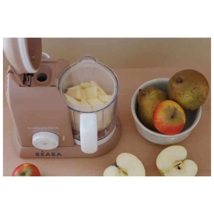 BEABA EXCLUSIVITE, Babycook solo, robot bébé 4 en 1, cuiseur-mixeur,