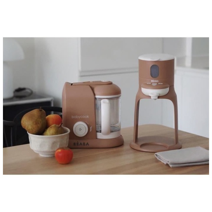 BEABA EXCLUSIVITE, Babycook solo, robot bébé 4 en 1, cuiseur-mixeur,