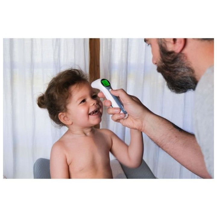 BEABA Thermospeed, thermometre infrarouge auriculaire et frontal