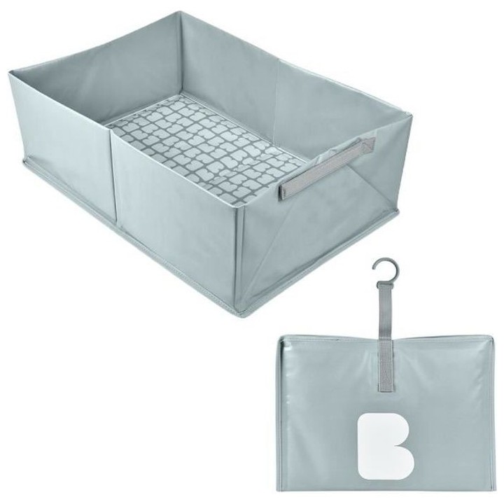Baignoire pliable BEABA Pop Up Camele'o - Gris - Pour bébé des la na