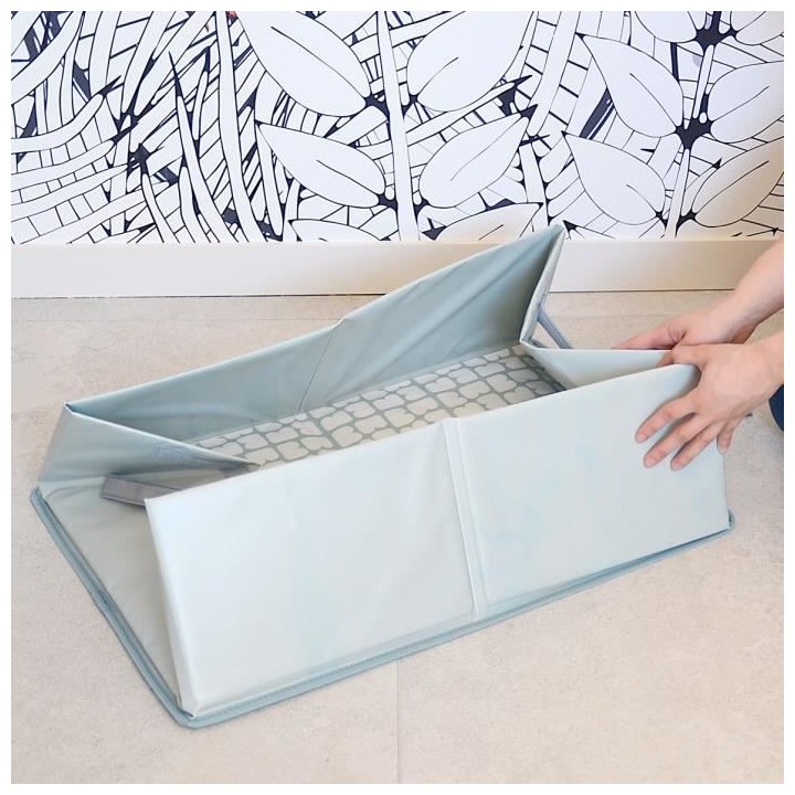 Baignoire pliable BEABA Pop Up Camele'o - Gris - Pour bébé des la na