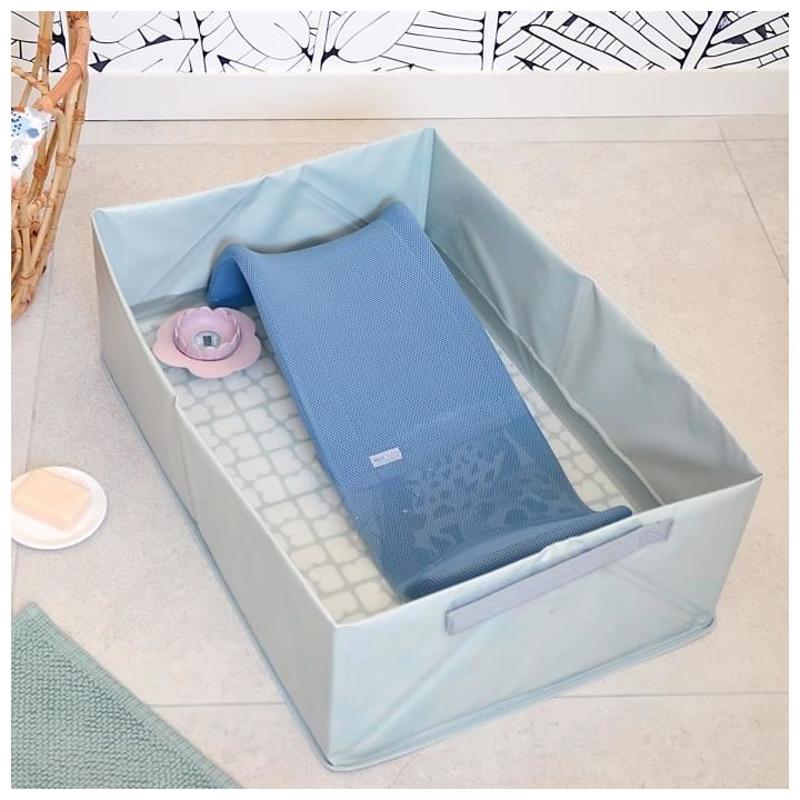 Baignoire pliable BEABA Pop Up Camele'o - Gris - Pour bébé des la na