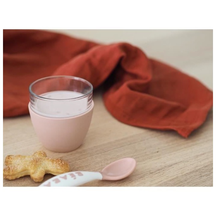 BEABA, Boîte 2 LANGES 120cm - Brique / Terrazzo