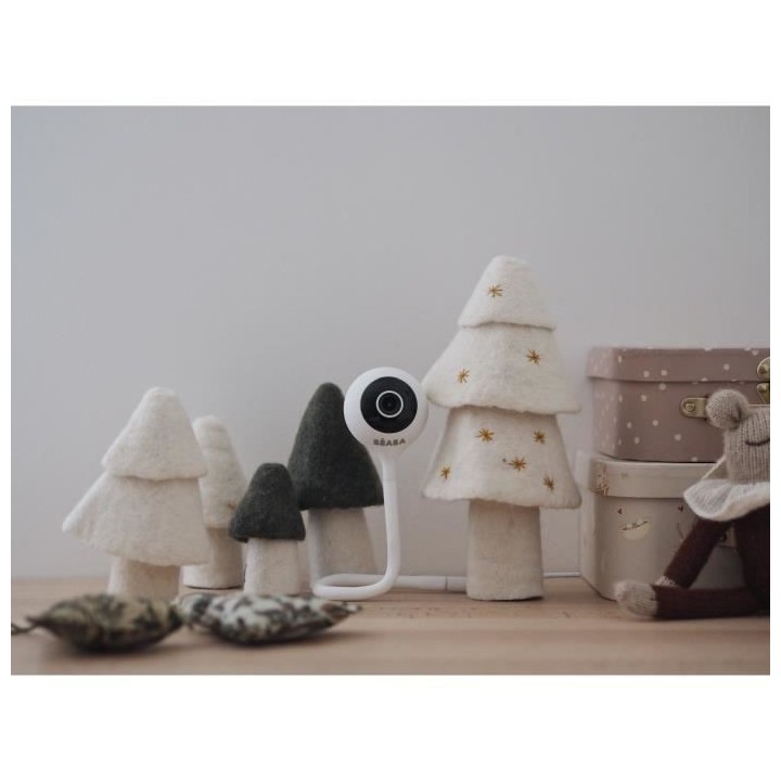 Ecoute bébé vidéo - BEABA - ZEN Connect - Full HD 1080p - Longue po