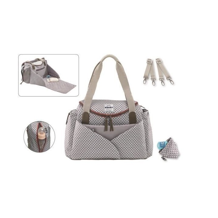 Sac a langer Sydney II - BEABA - Modulable - Grande contenance - Range