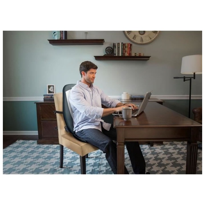 HOMEDICS-SBM-179H- Siege de massage shiatsu et par roulement pour le d