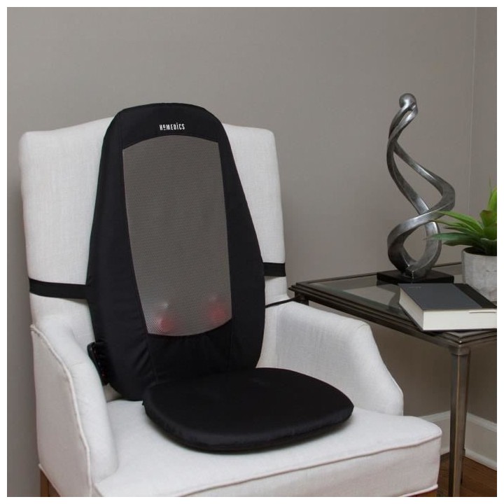 HOMEDICS-SBM-179H- Siege de massage shiatsu et par roulement pour le d