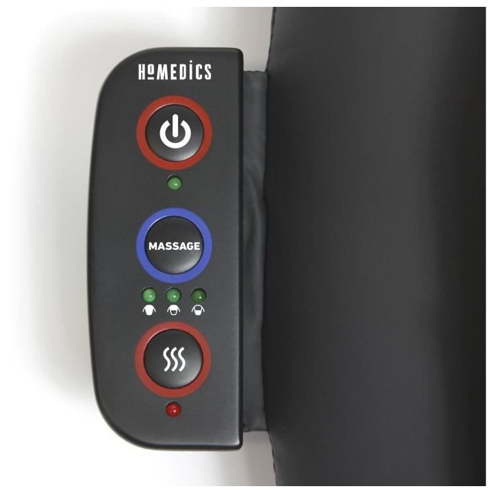 HOMEDICS-SBM-179H- Siege de massage shiatsu et par roulement pour le d