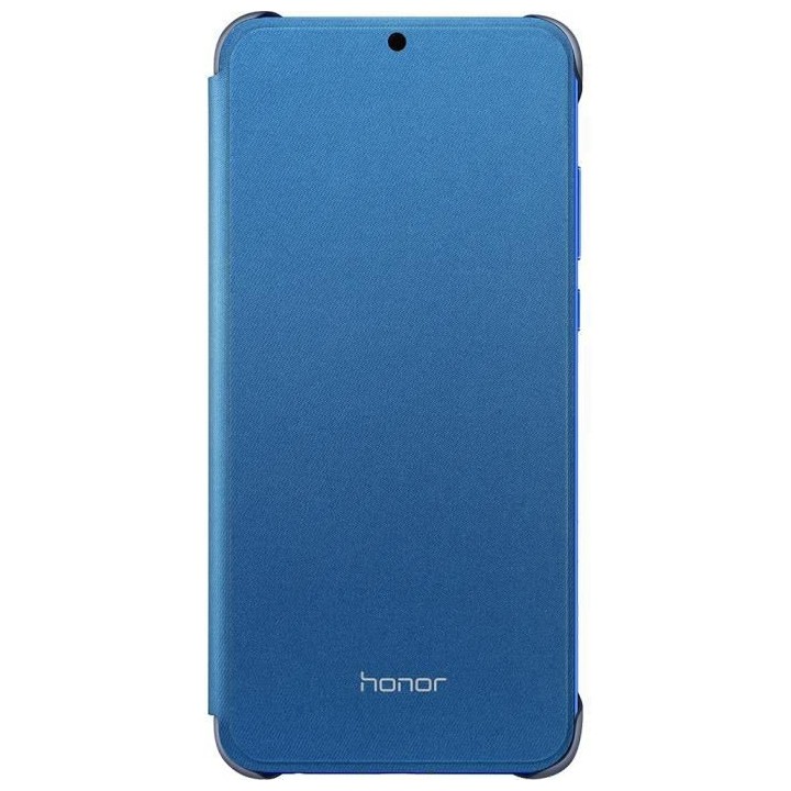 HONOR Étui a rabat bleu pour Honor 8X