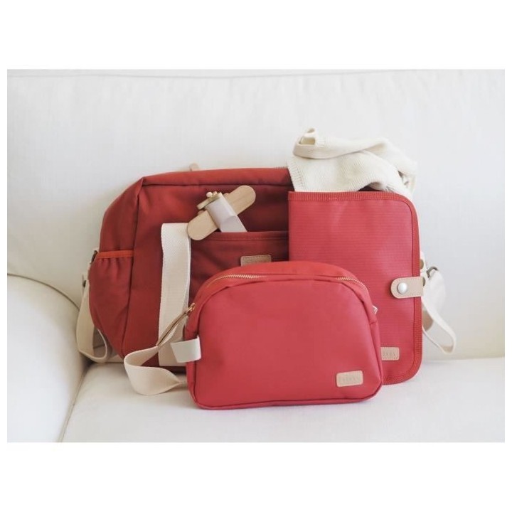 BEABA, Trousse de toilette bébé terracota