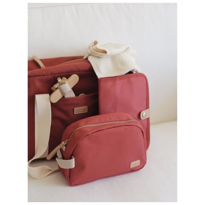 BEABA, Trousse de toilette bébé terracota