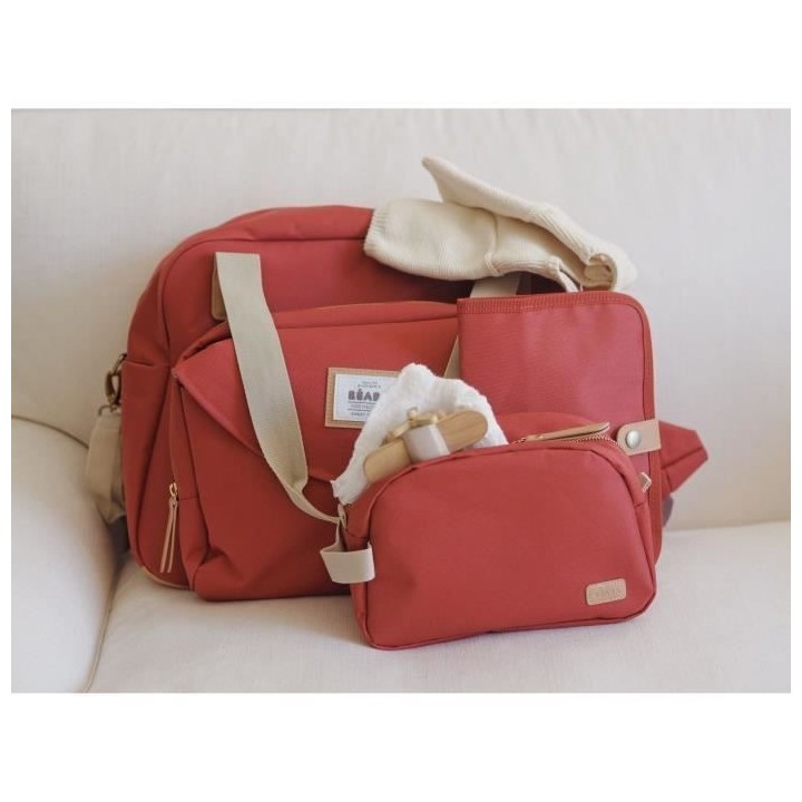 BEABA, Trousse de toilette bébé terracota