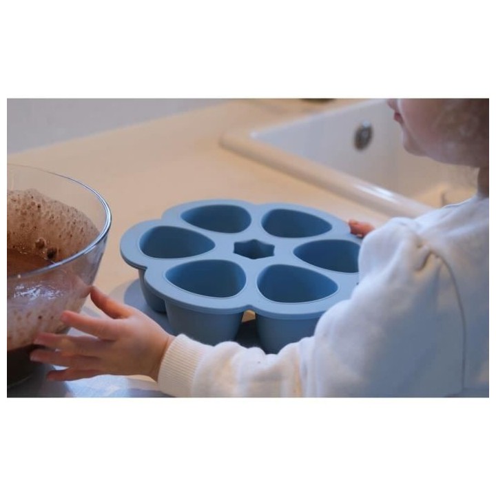 BEABA Multiportions en silicone de qualité premium, résistance therm