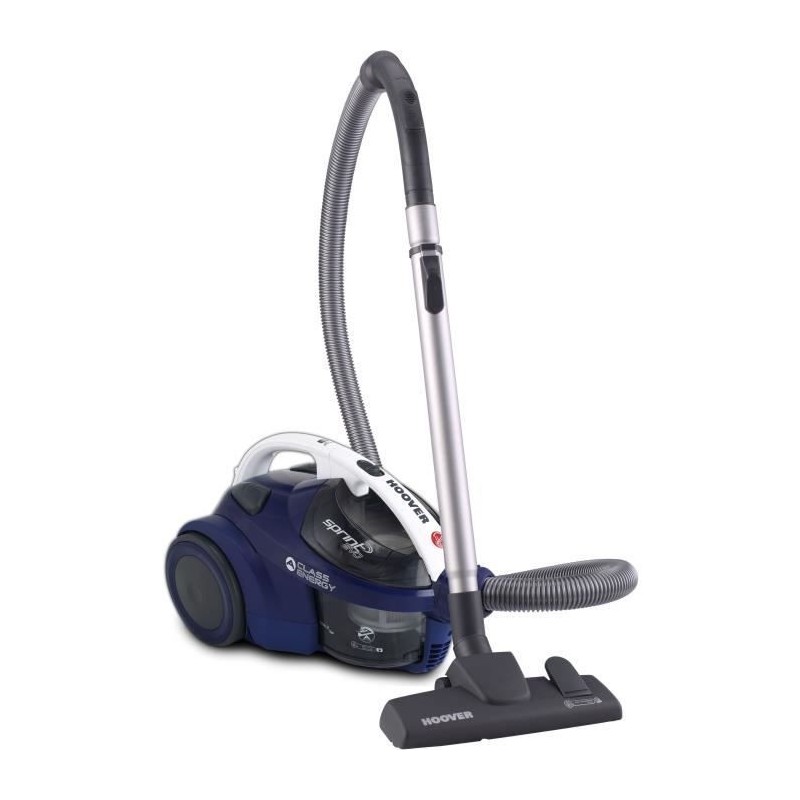 HOOVER SE71_SE61 Aspirateur Traîneau Sans Sac Ultra Puissant 700W Grande Capacité 1,5L Turbo Brosse Special Poils d'Animaux Co