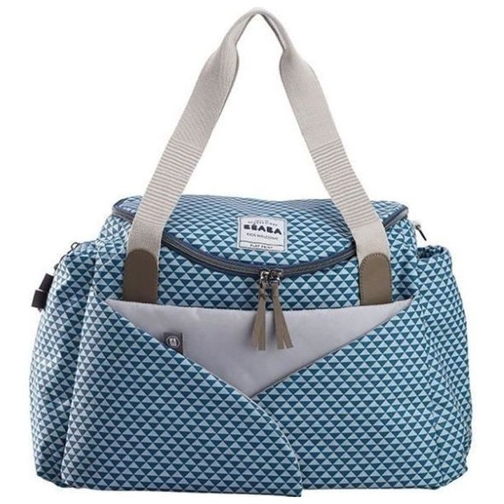 BEABA Sac a langer Sydney II, Modulable, Grande contenance, Rangements