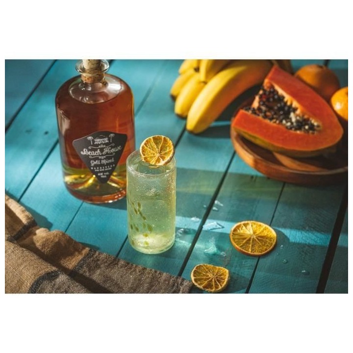 Rhum Beach House Spice Gold - Rhum épicé - Ile Maurice - 40%vol - 70