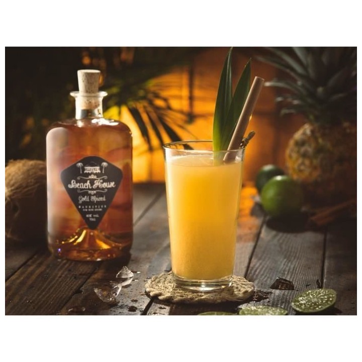 Rhum Beach House Spice Gold - Rhum épicé - Ile Maurice - 40%vol - 70