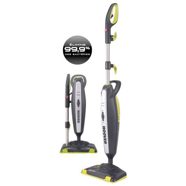 HOOVER CAN1700R STEAM CAPSULE Nettoyeur vapeur, Puissant 1700W, Chauff