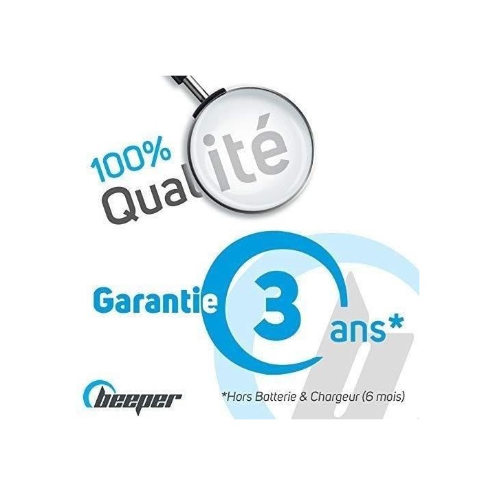 Antivol trottinette et vélo - BEEPER - Câble 60 cm - Code 4 chiffres