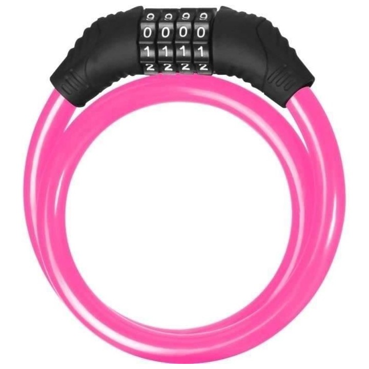 Antivol trottinette et vélo - BEEPER - Câble 60 cm - Code 4 chiffres