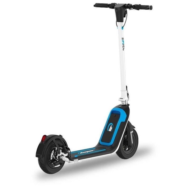 Trottinette électrique - BEEPER - 500W - 10- 36V - 7,5Ah - Blanc