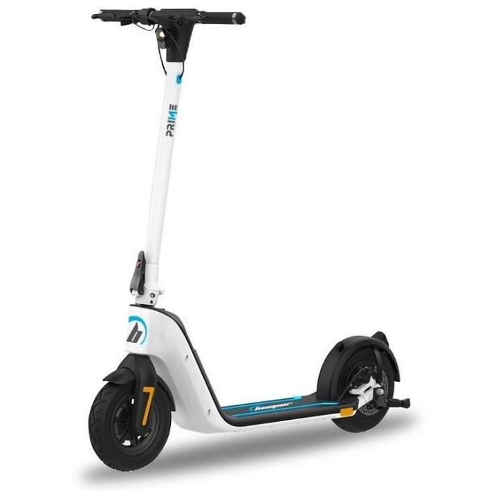 Trottinette électrique - BEEPER - 500W - 10- 36V - 10Ah - Blanc