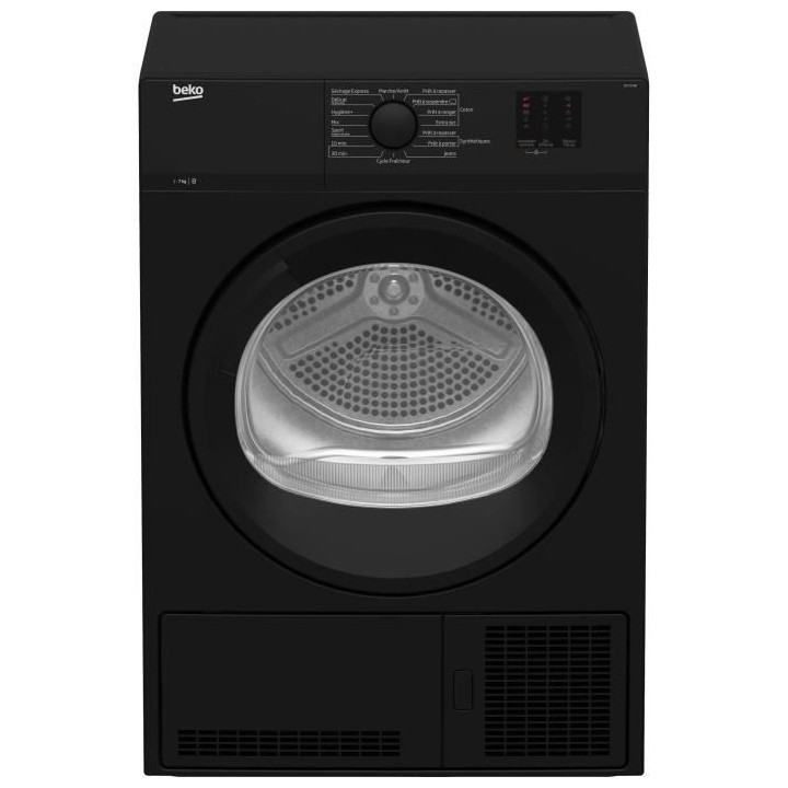 Seche-linge a condensation BEKO DCY724B - 7 kg - Classe B - Tambour A