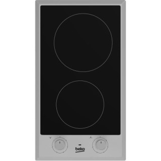 Table vitrocéramique BEKO HDCC32200X - 2 foyers - Commandes tactiles