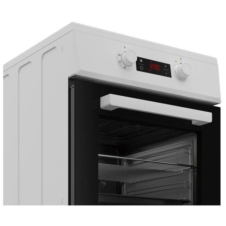 Cuisiniere induction - BEKO - FSM58301WC - 3 feux - 0,92 kwh/cycle - 5