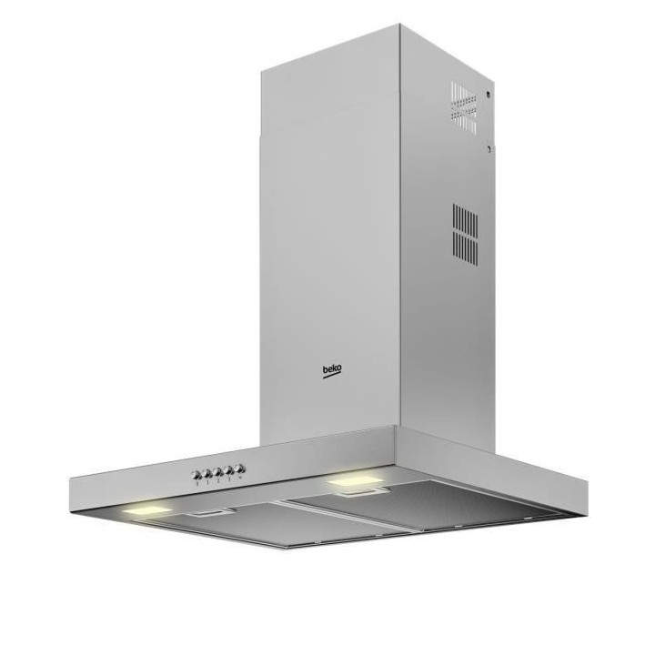 Hotte murale BEKO BHCB61622BXH - 60 cm