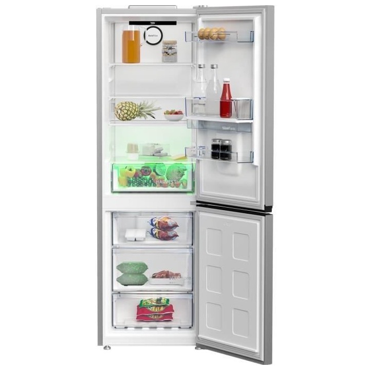 Réfrigérateur combiné congélateur en bas - BEKO - B3RCNE364HDS - F
