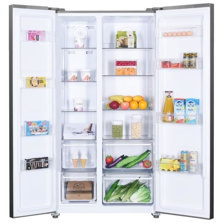 Réfrigérateur américain BEKO GNO5322XPN Side by Side - 532 L - inox