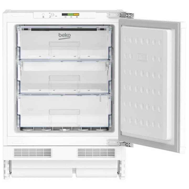 Congélateur Intégrable armoire BEKO BU1204N - 3 tiroirs - Porte rév