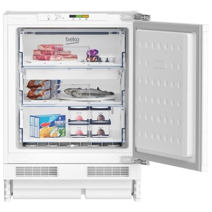 Congélateur Intégrable armoire BEKO BU1204N - 3 tiroirs - Porte rév
