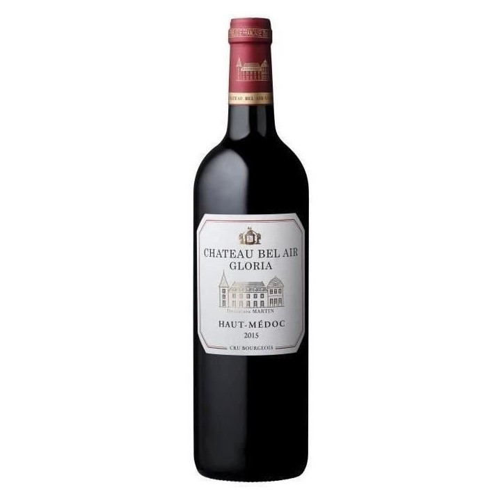 Château Bel Air Gloria 2016 Haut Médoc Cru Bourgeois- Vin rouge de B