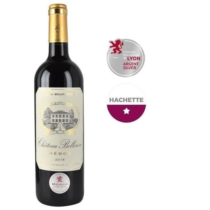 Château Bellerive 2016 Médoc Cru Bourgeois - Vin rouge de Bordeaux