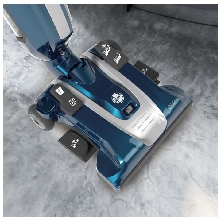 HOOVER H-PURE 700 - Balai hybride Aspiration + Vapeur 360° - Puissant