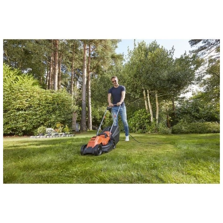 Tondeuse a Gazon Electrique Filaire 1200W 32 cm - BLACK+DECKER - BEMW4