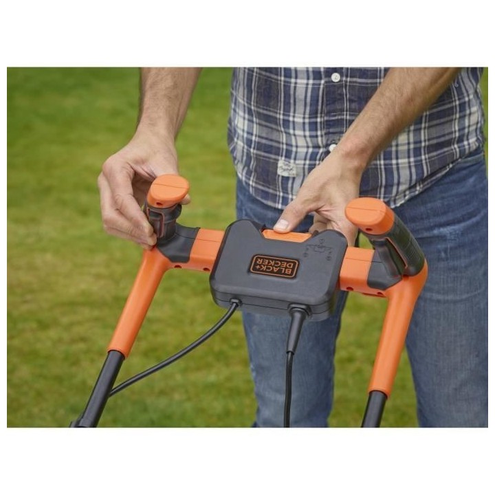 BLACK+DECKER Tondeuse a Gazon Electrique Filaire 1800W BEMW481BH-QS 6