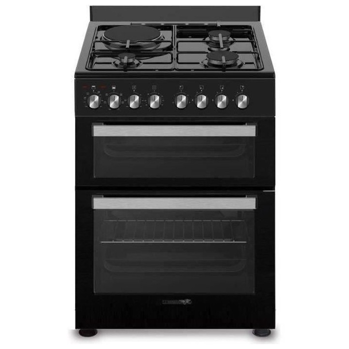 LA GERMANIA SM61DFN Cuisiniere 2 Fours Noire