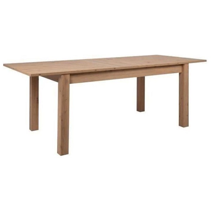 Table a manger extensible 6-10 personnes - Rectangulaire - MDF - Indus