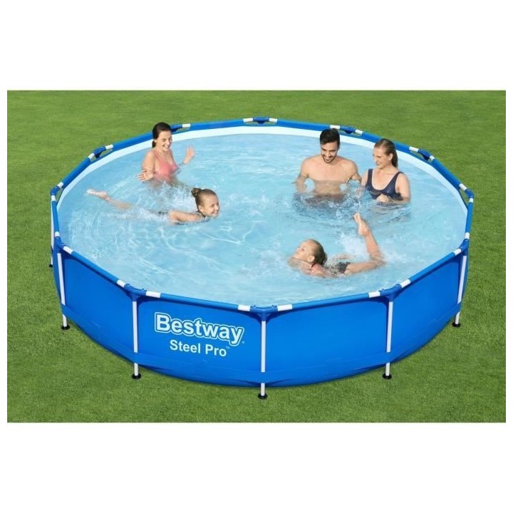 Kit Piscine hors sol tubulaire BESTWAY - Steel Pro™ - 366 x 76 cm -